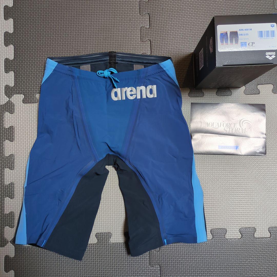 サイズSS アリーナ 高速水着 アクアフォースストームCP メンズ 布帛水着