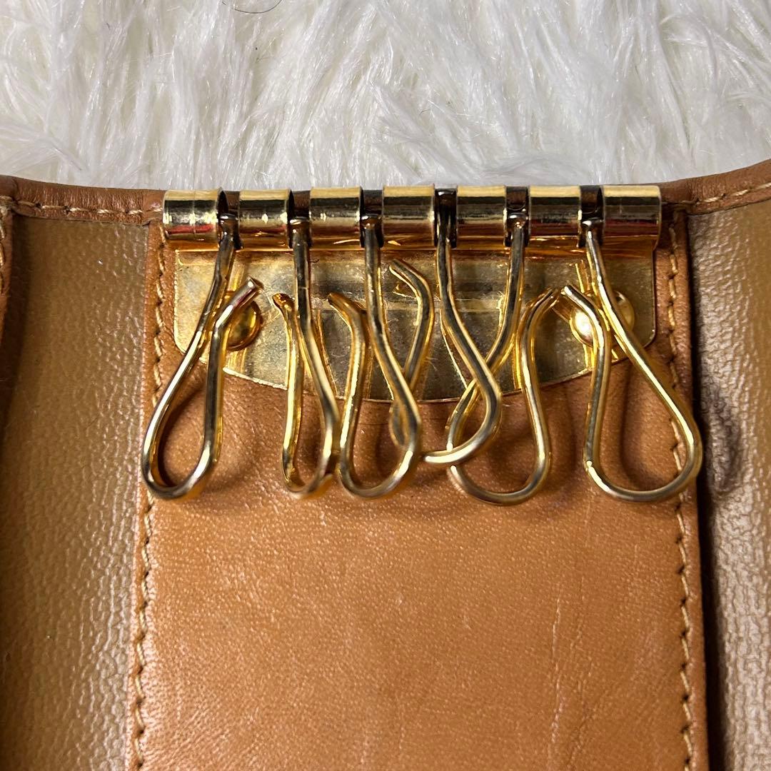 CELINE セリーヌ マカダム 6連 キーケース