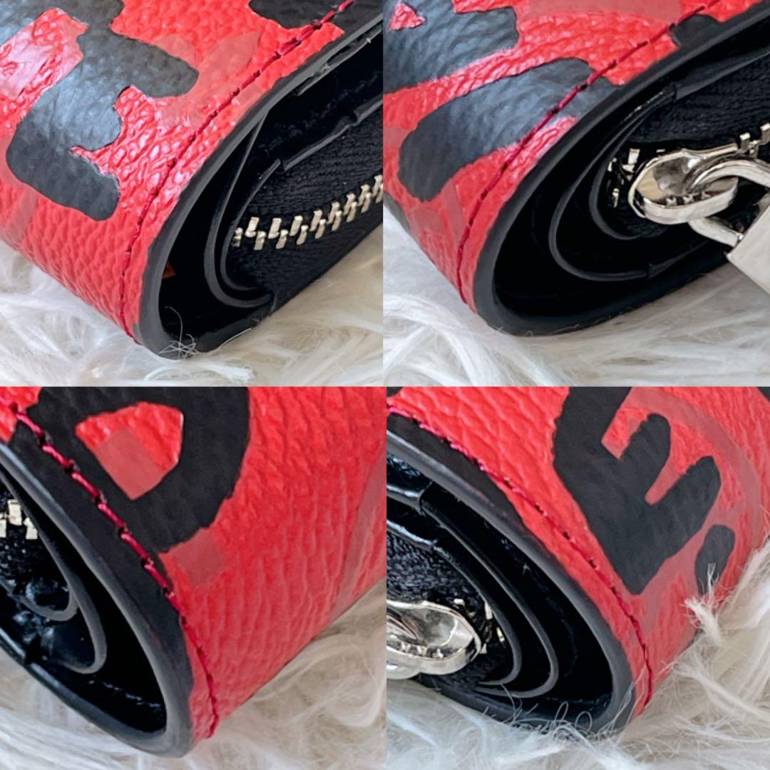 ✨未使用級✨ CASTELBAJAC 財布 二つ折り レッド ブラック 大人気