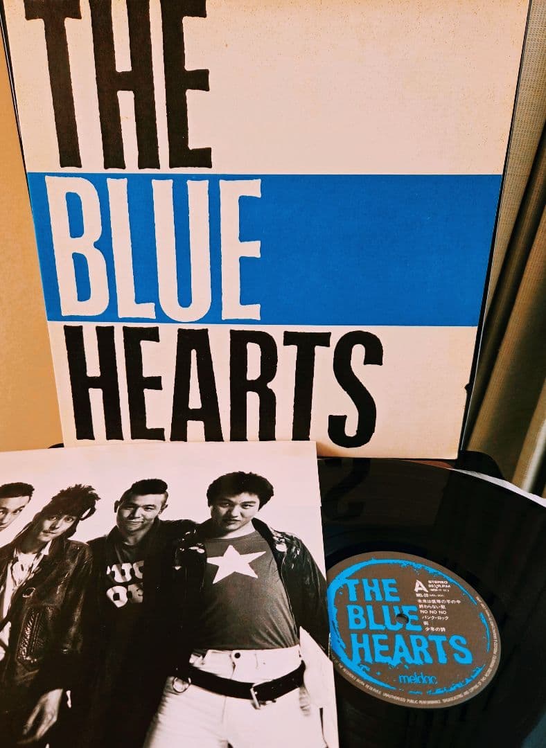 サ*ア様 オマケ付き!ザ・ブルーハーツ　初回段ボールジャケ!美盤!