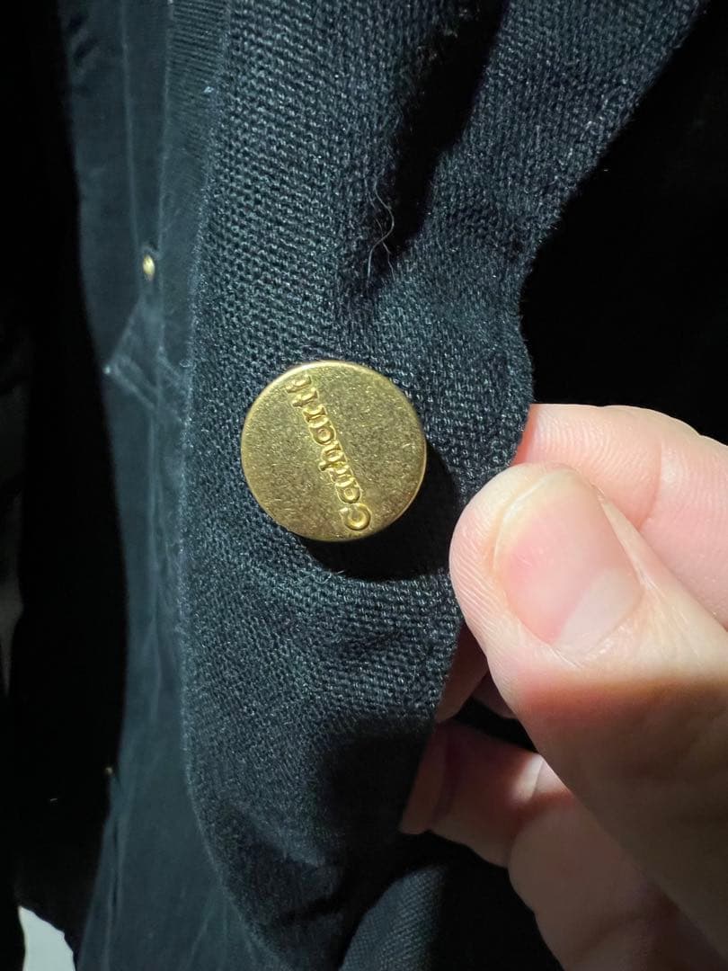 USA製 美品 Carhartt チョアコート OG XLブラック