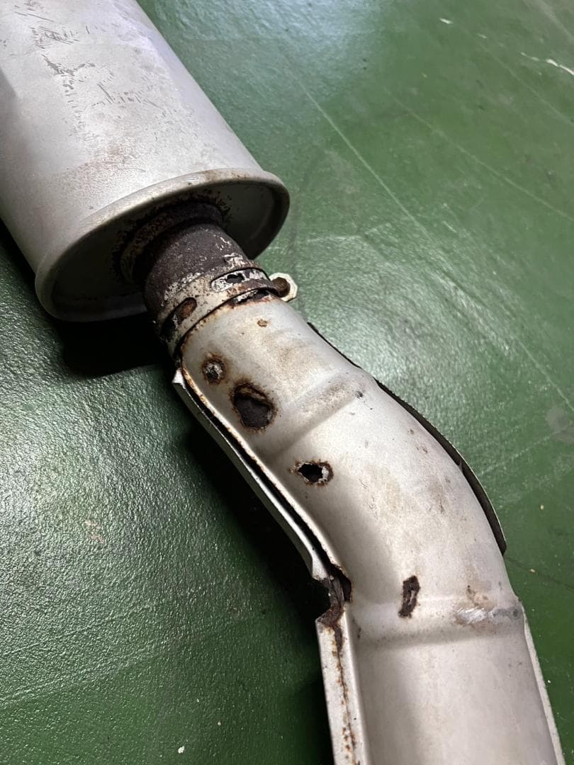 JZX100チェイサー　純正マフラー　車検用に