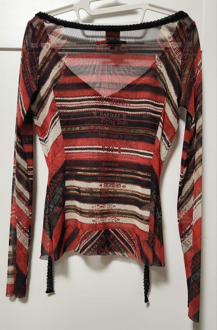 ジャンポール・ゴルチェ【美品】パワーネットカットソー