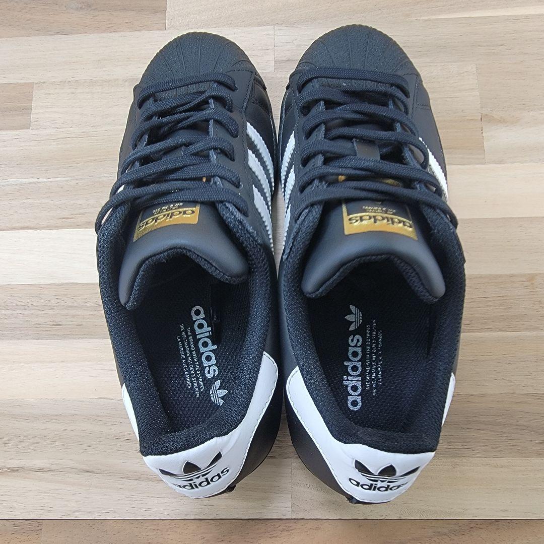 アディダス スーパースター ブラック/ゴールド 23.5㎝