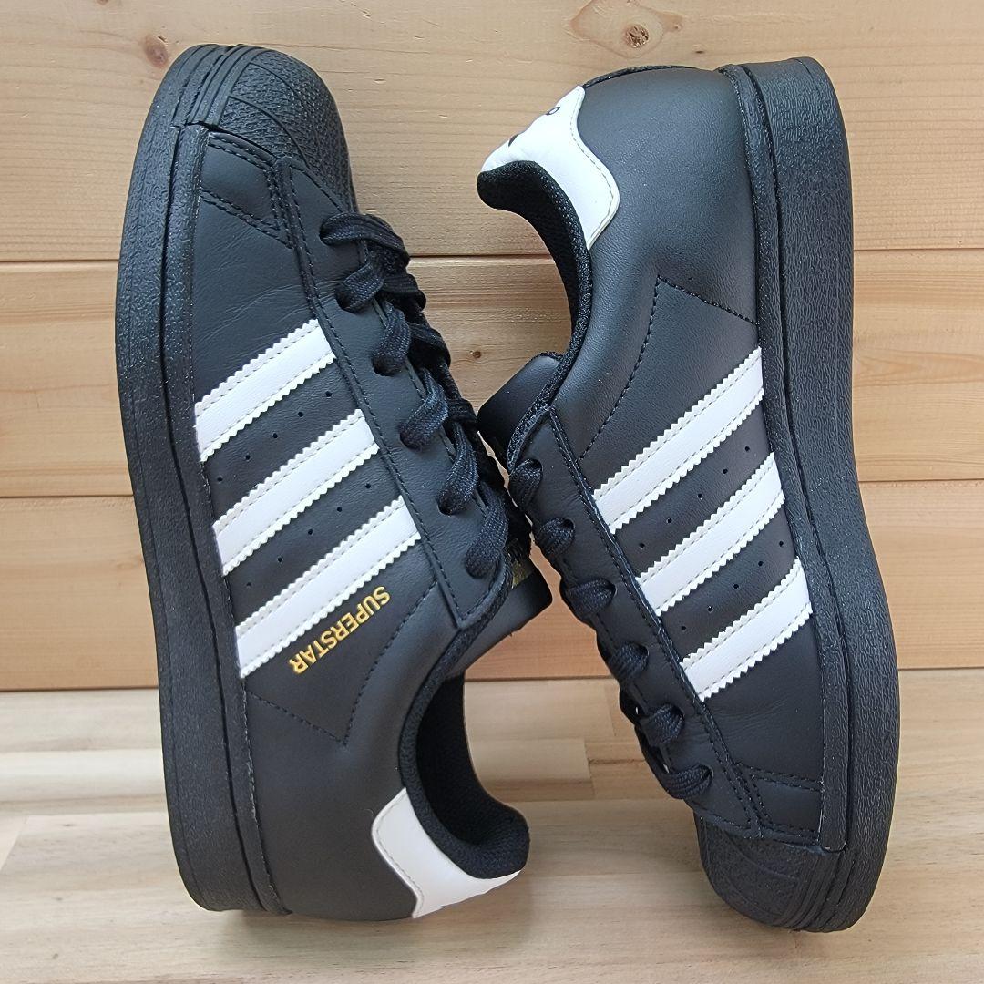 アディダス スーパースター ブラック/ゴールド 23.5㎝