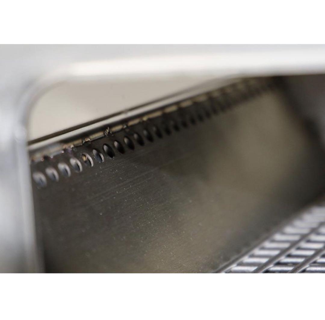 安全 外気吸入 薪ストーブ テンマク x WINNERWELL サイドビュー M