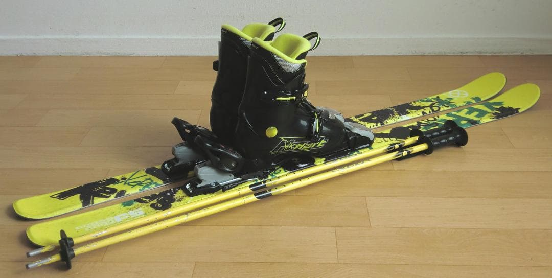 ■11月限定■送料無料■XERES＋Hart■子供用スキーセット■130/23■