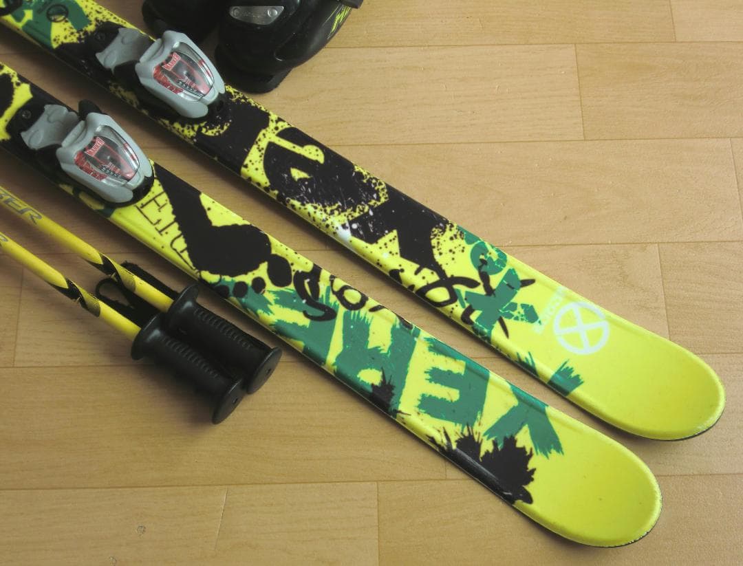 ■11月限定■送料無料■XERES＋Hart■子供用スキーセット■130/23■