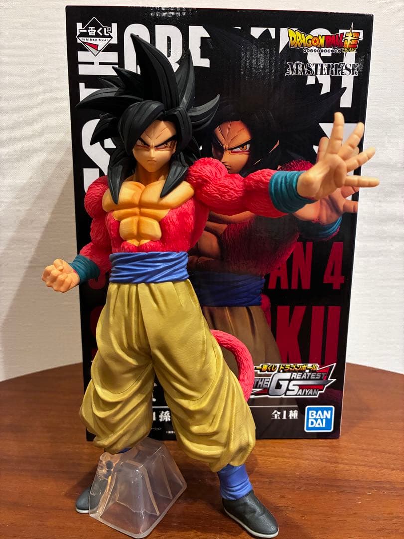 美品！一番くじ ⭐︎ドラゴンボール 超サイヤ人4孫悟空