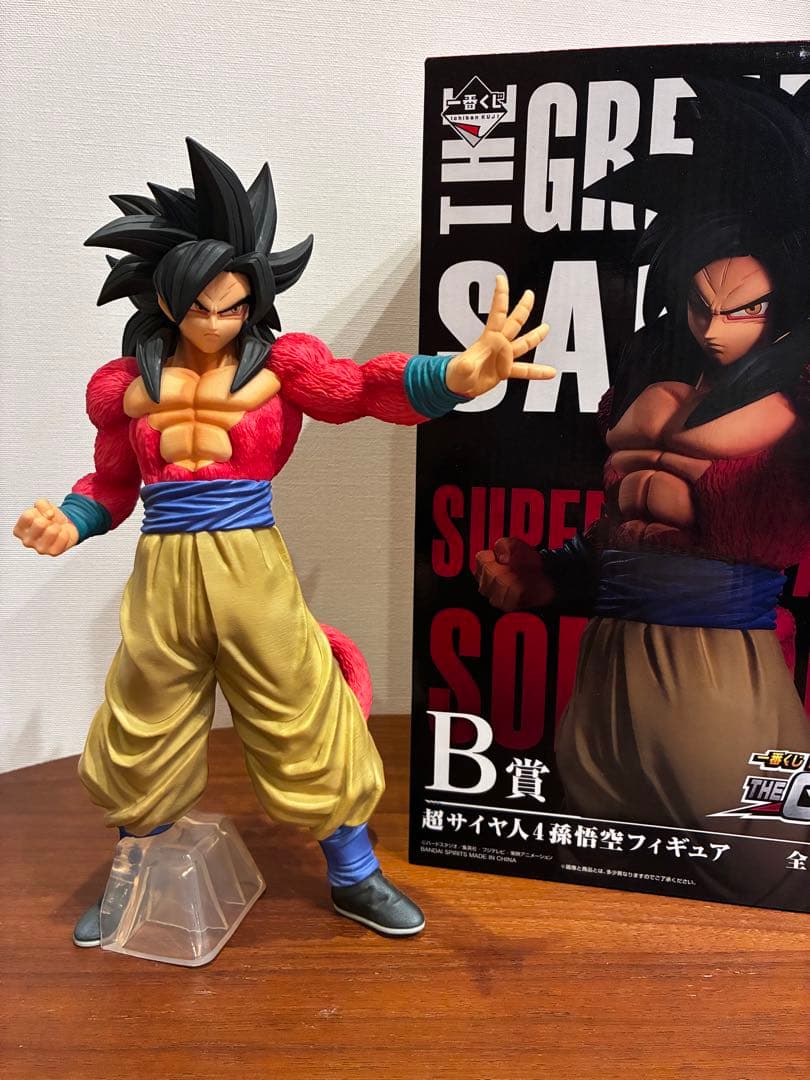 美品！一番くじ ⭐︎ドラゴンボール 超サイヤ人4孫悟空