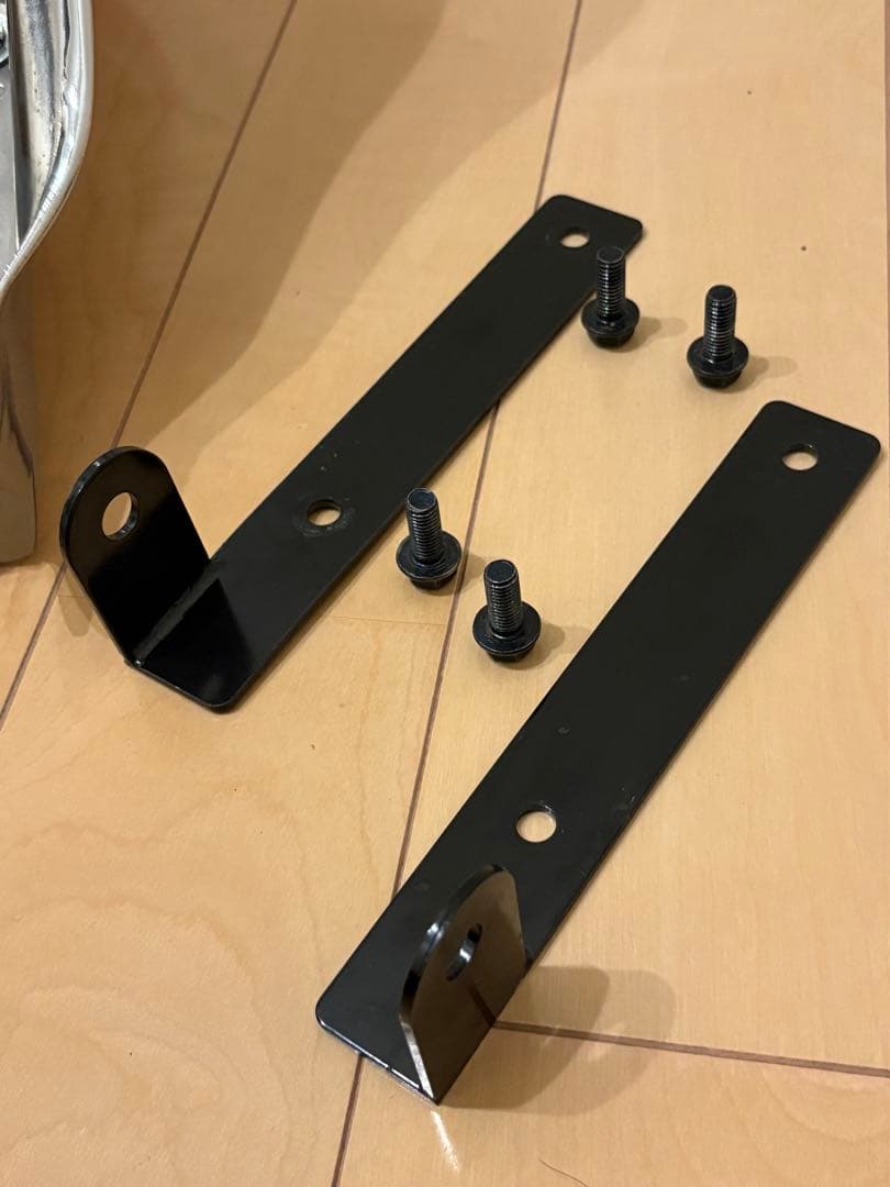 ドレミコレクション製の ゼファー1100/750 Z2タイプ鉄メッキリアフェンダ