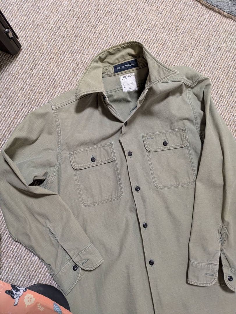 MADISONBLUE カバーオール オリーブグリーン