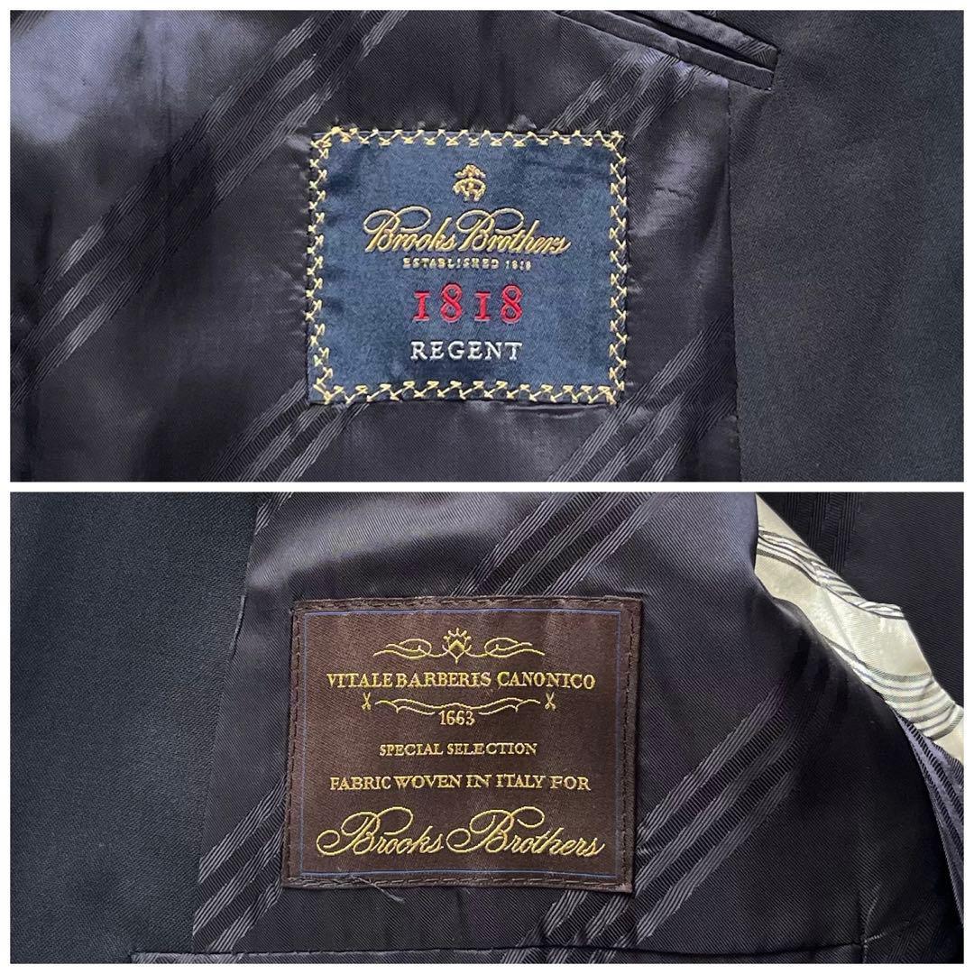 希少 USA製 ブルックスブラザーズ ネイビー ブレザー ジャケット 44R
