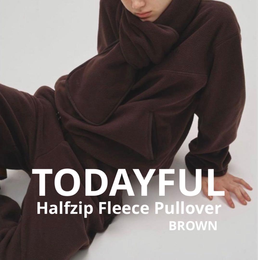 【TODAYFUL】 Halfzip Fleece Pullover