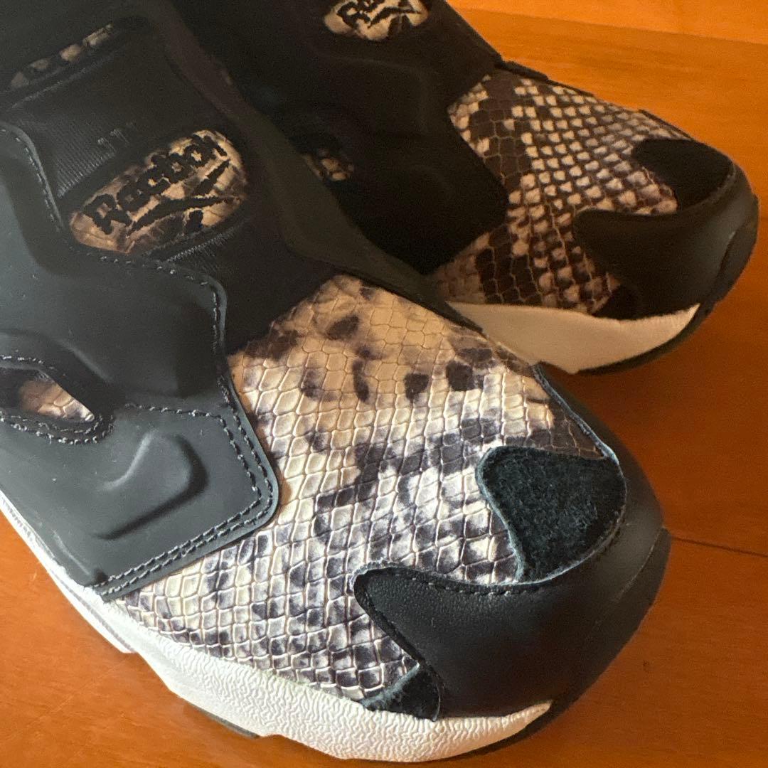 リーボック　インスタポンプフューリー　パイソン　ブラック　24cm