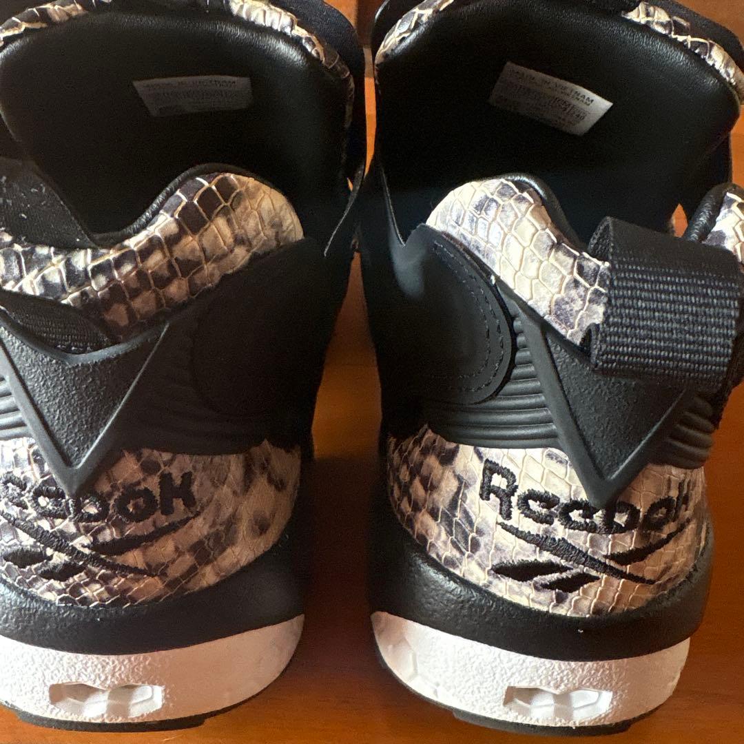 リーボック　インスタポンプフューリー　パイソン　ブラック　24cm