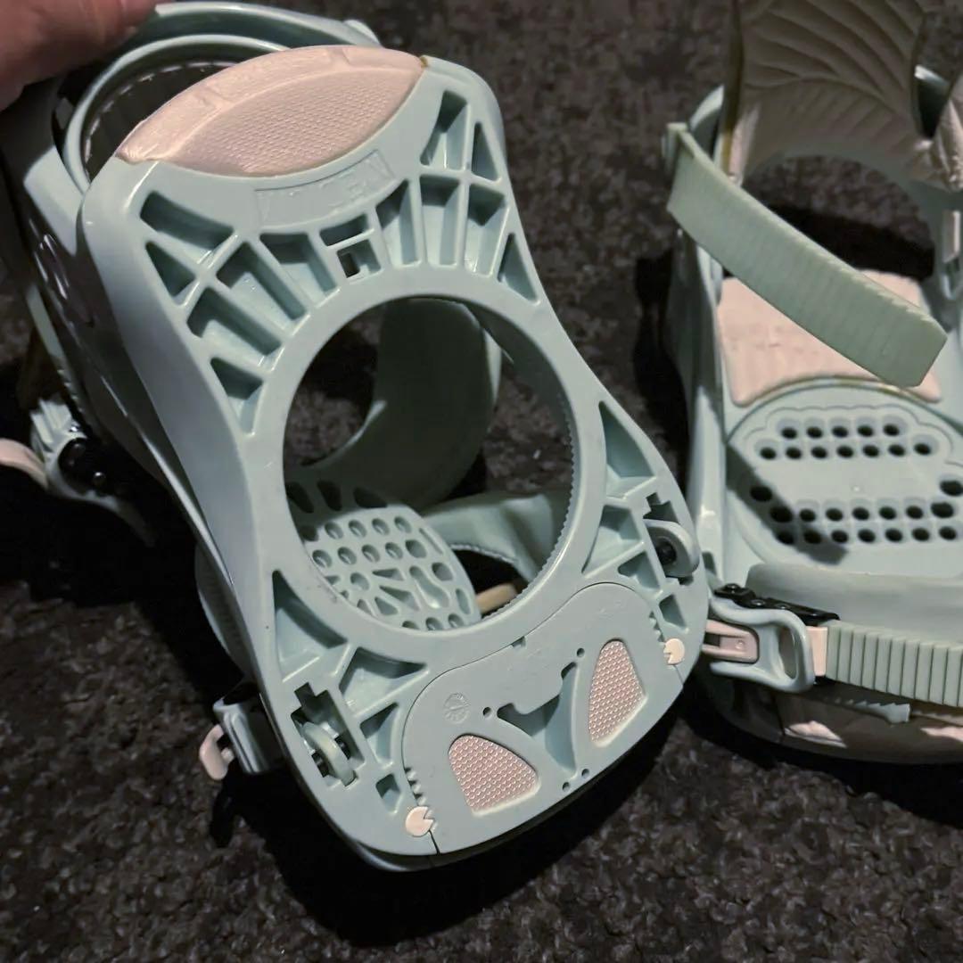 送料込み K2 CHARM スノーボード バインディング レアカラー