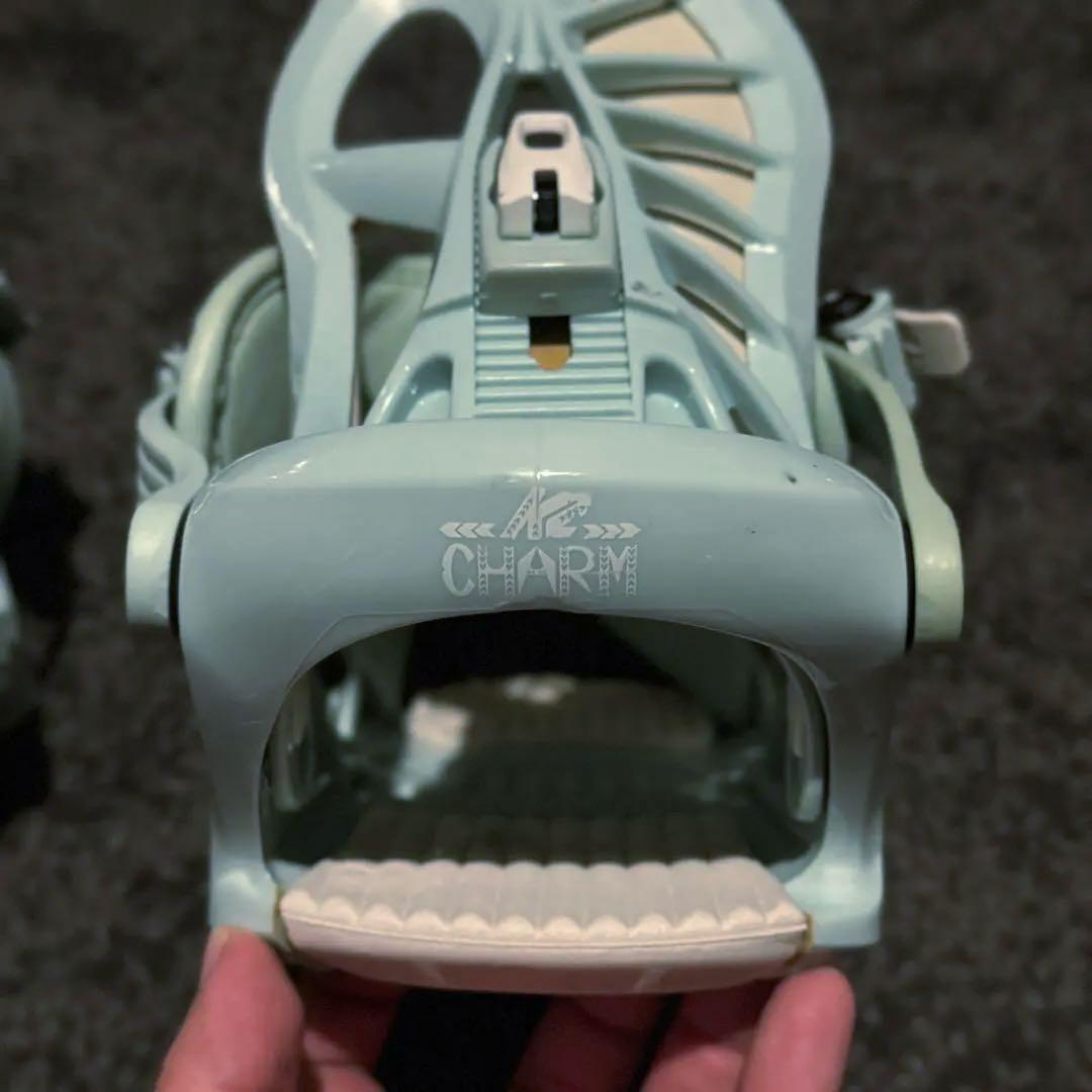 送料込み K2 CHARM スノーボード バインディング レアカラー