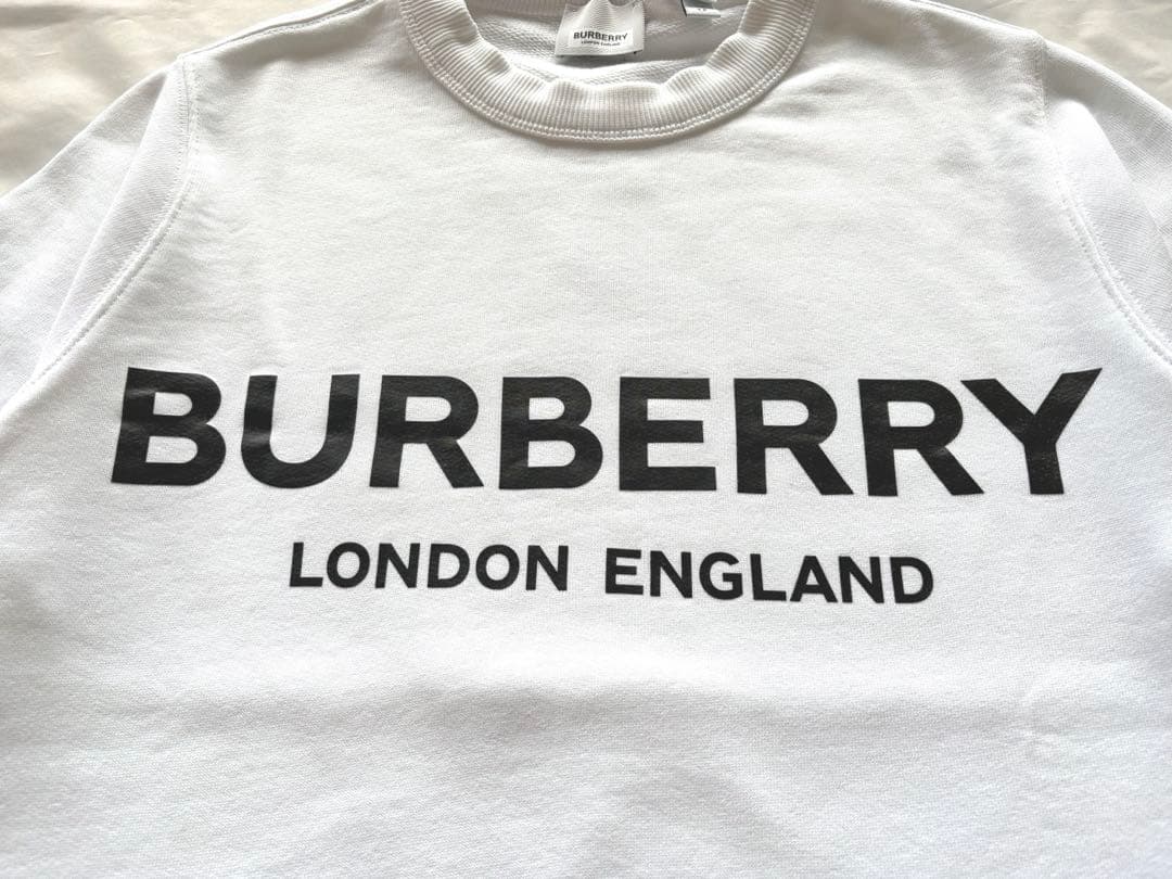 BURBERRY スウェット 白　【ティッシ期】