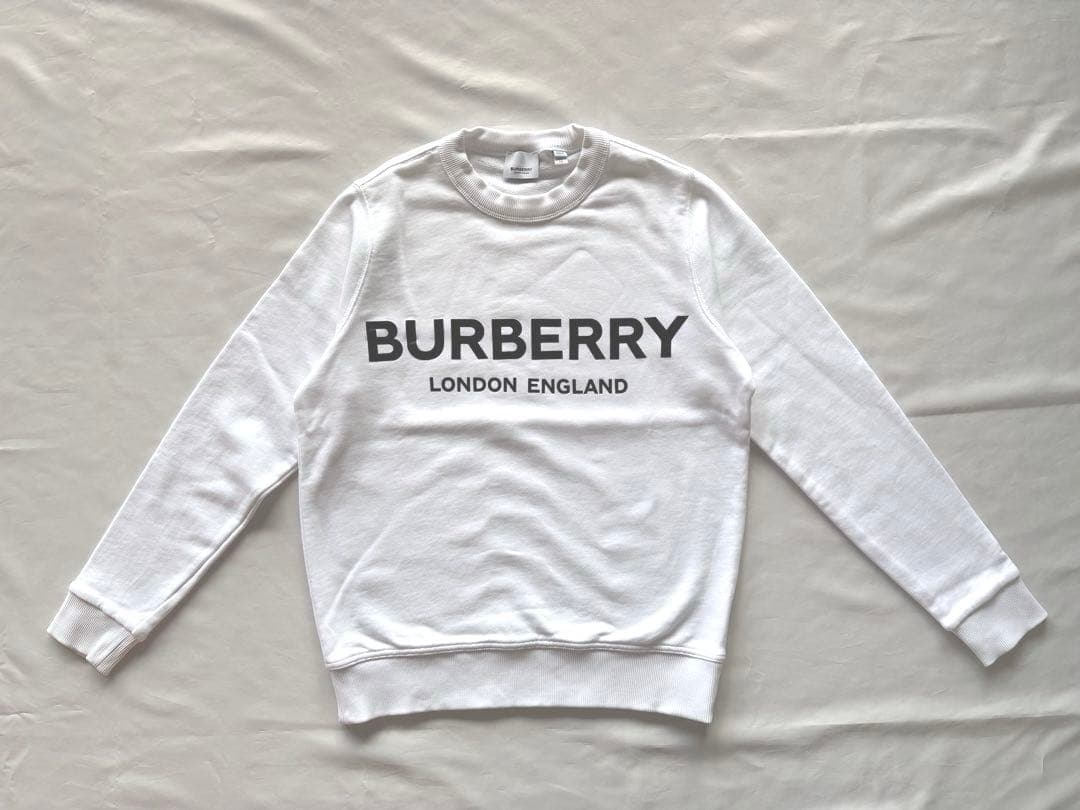 BURBERRY スウェット 白　【ティッシ期】
