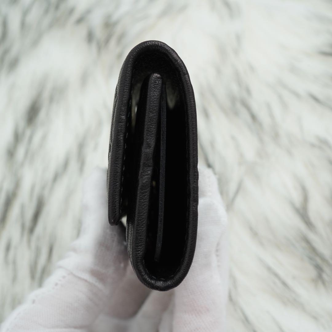 ほぼ未使用品　箱付き　GUCCI グッチ　キーケース　GG柄　シマ　ブラウン系