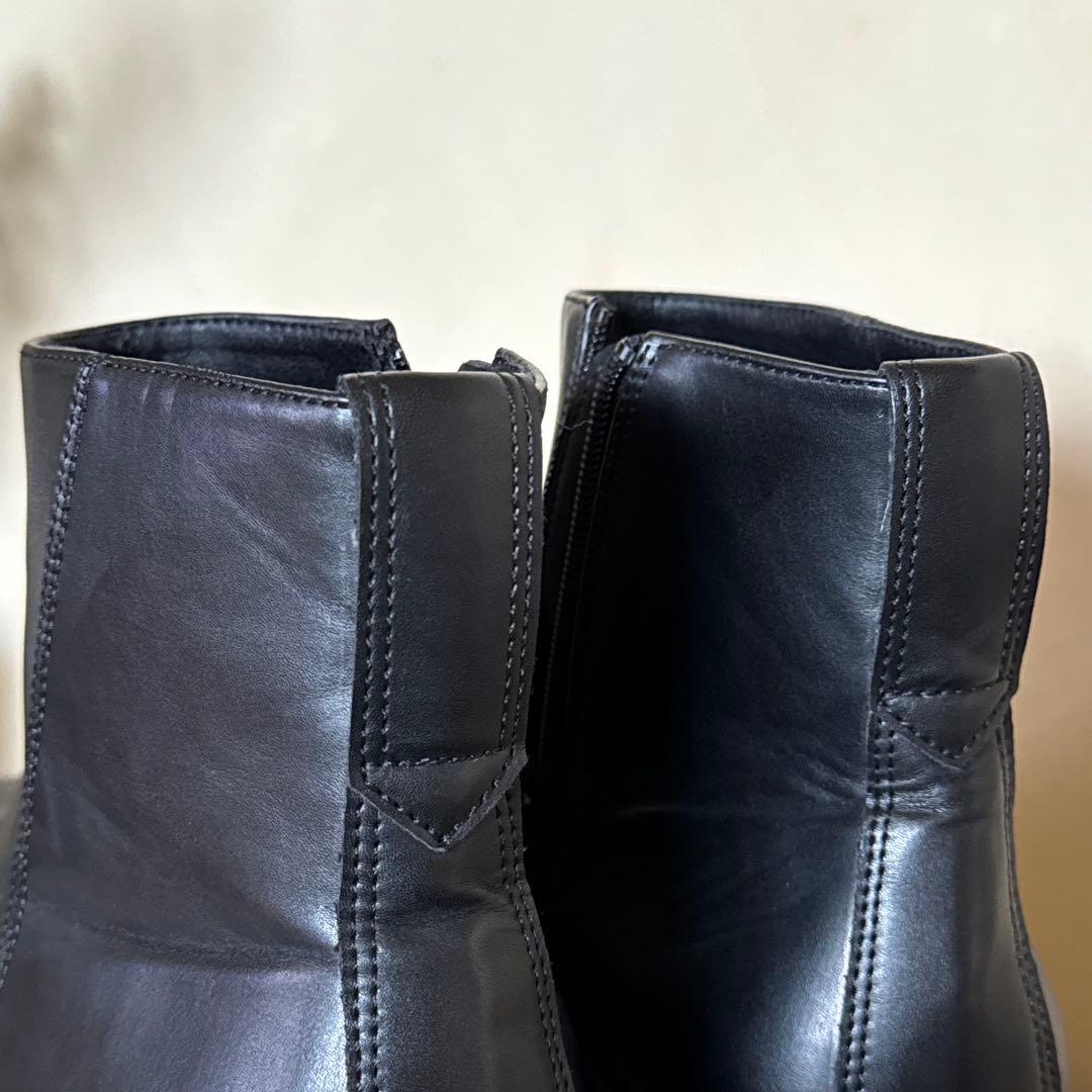 TAKEO KIKUCHI tk タケオキクチ ジップアップブーツ レザー