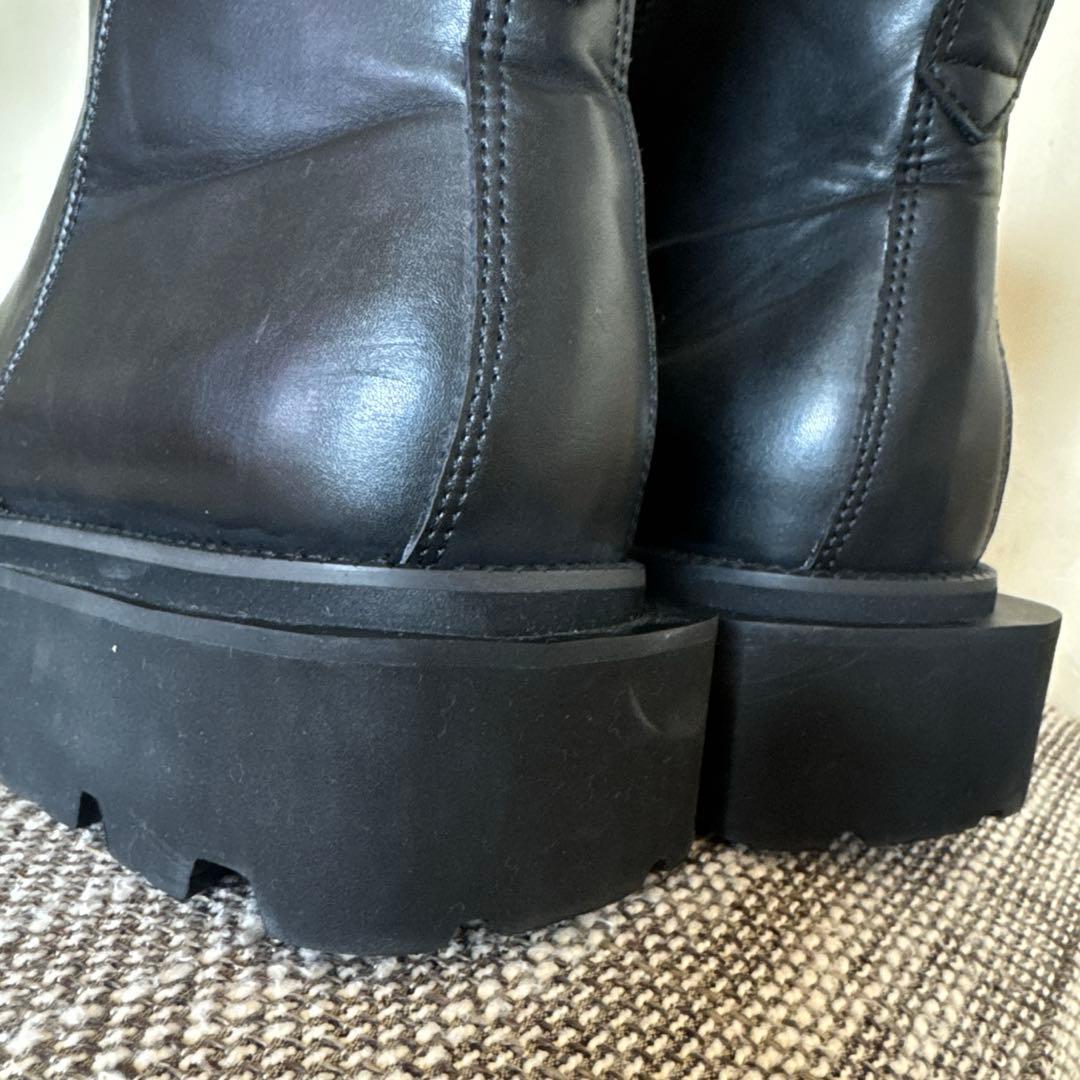 TAKEO KIKUCHI tk タケオキクチ ジップアップブーツ レザー
