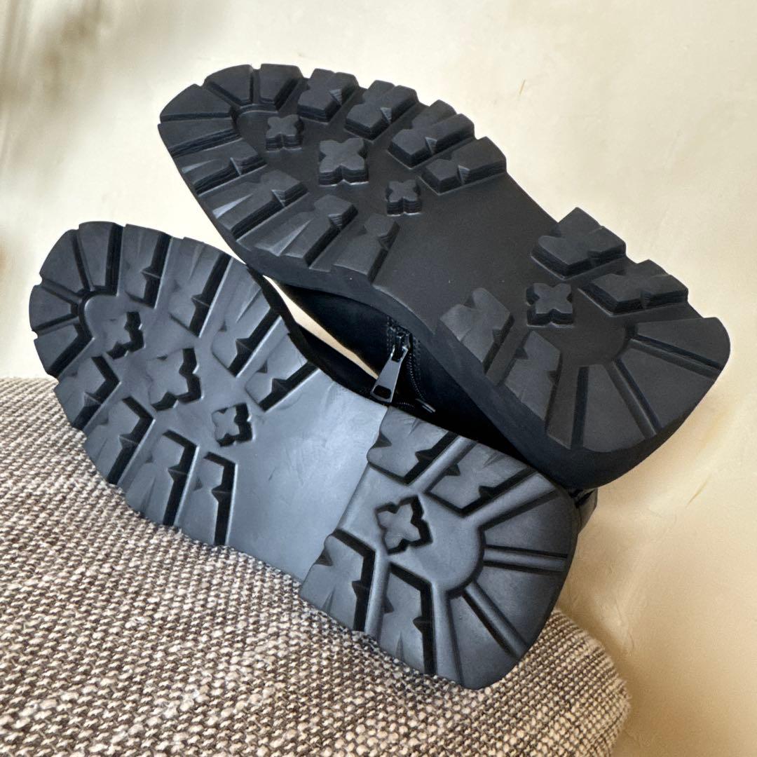 TAKEO KIKUCHI tk タケオキクチ ジップアップブーツ レザー