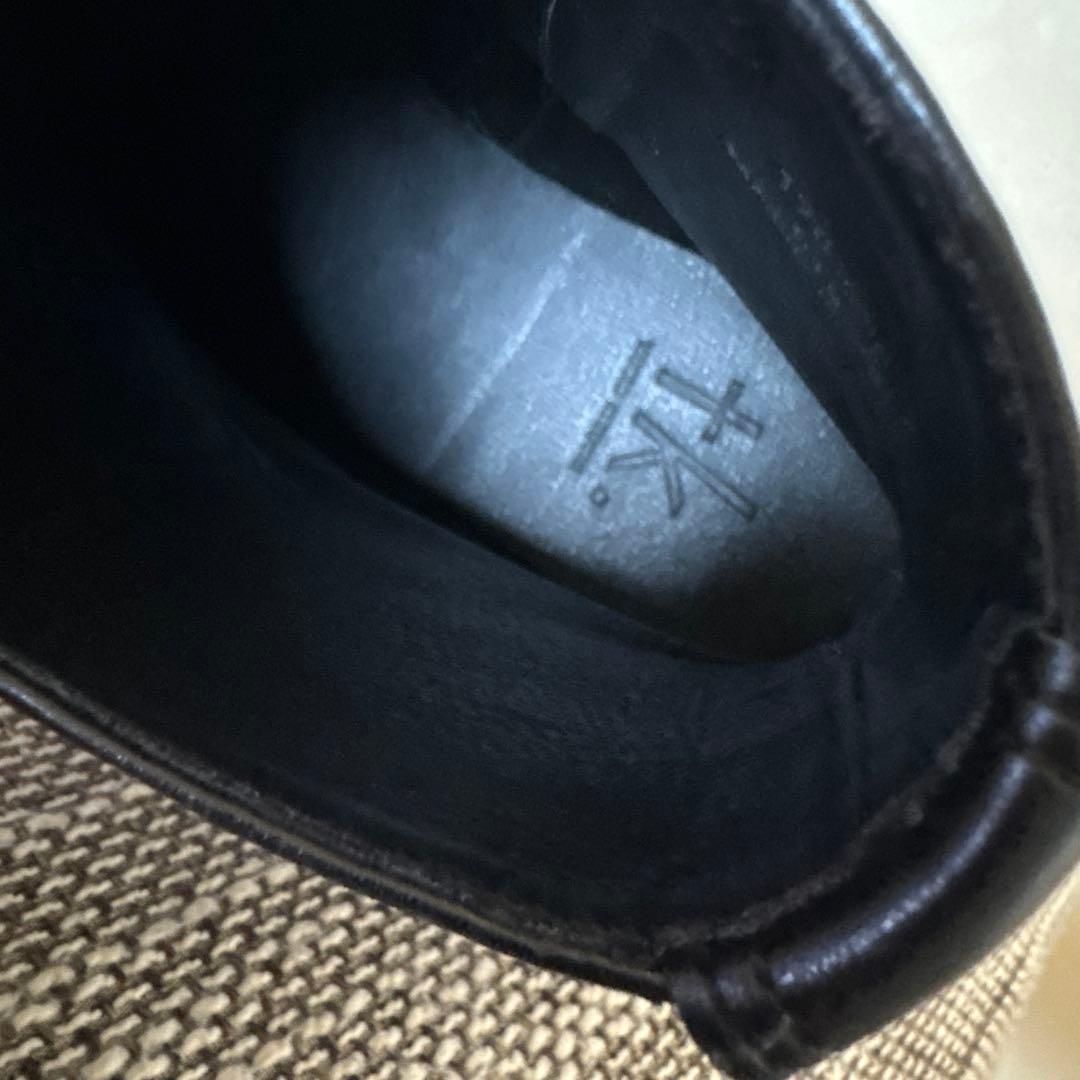 TAKEO KIKUCHI tk タケオキクチ ジップアップブーツ レザー