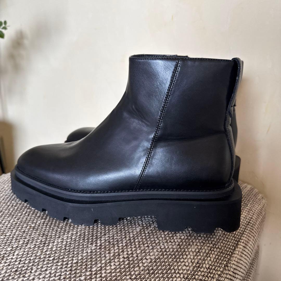 TAKEO KIKUCHI tk タケオキクチ ジップアップブーツ レザー