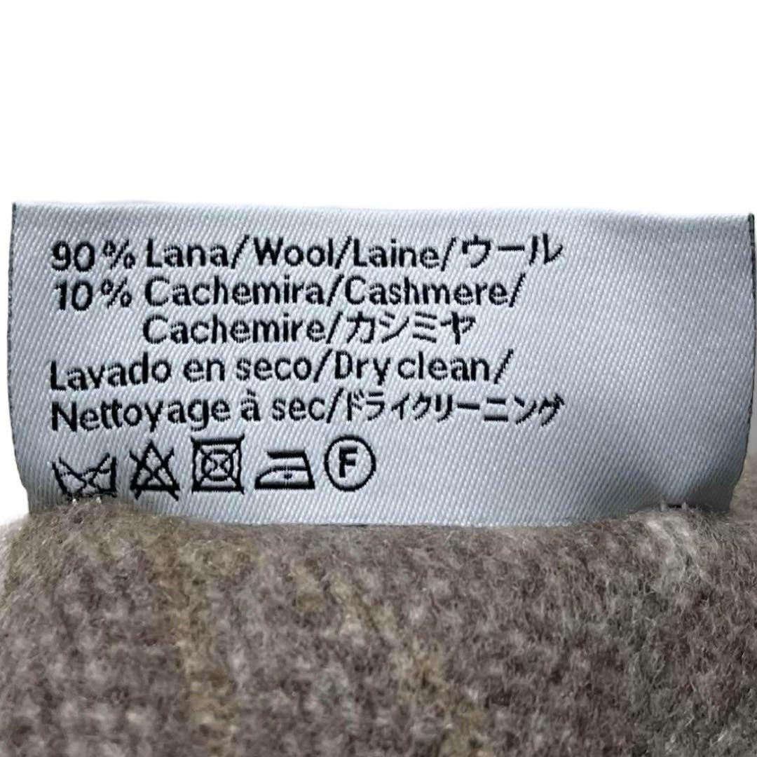 【美品】LOEWE アナグラム チェッカーボード カシミヤ マフラー 現行 人気