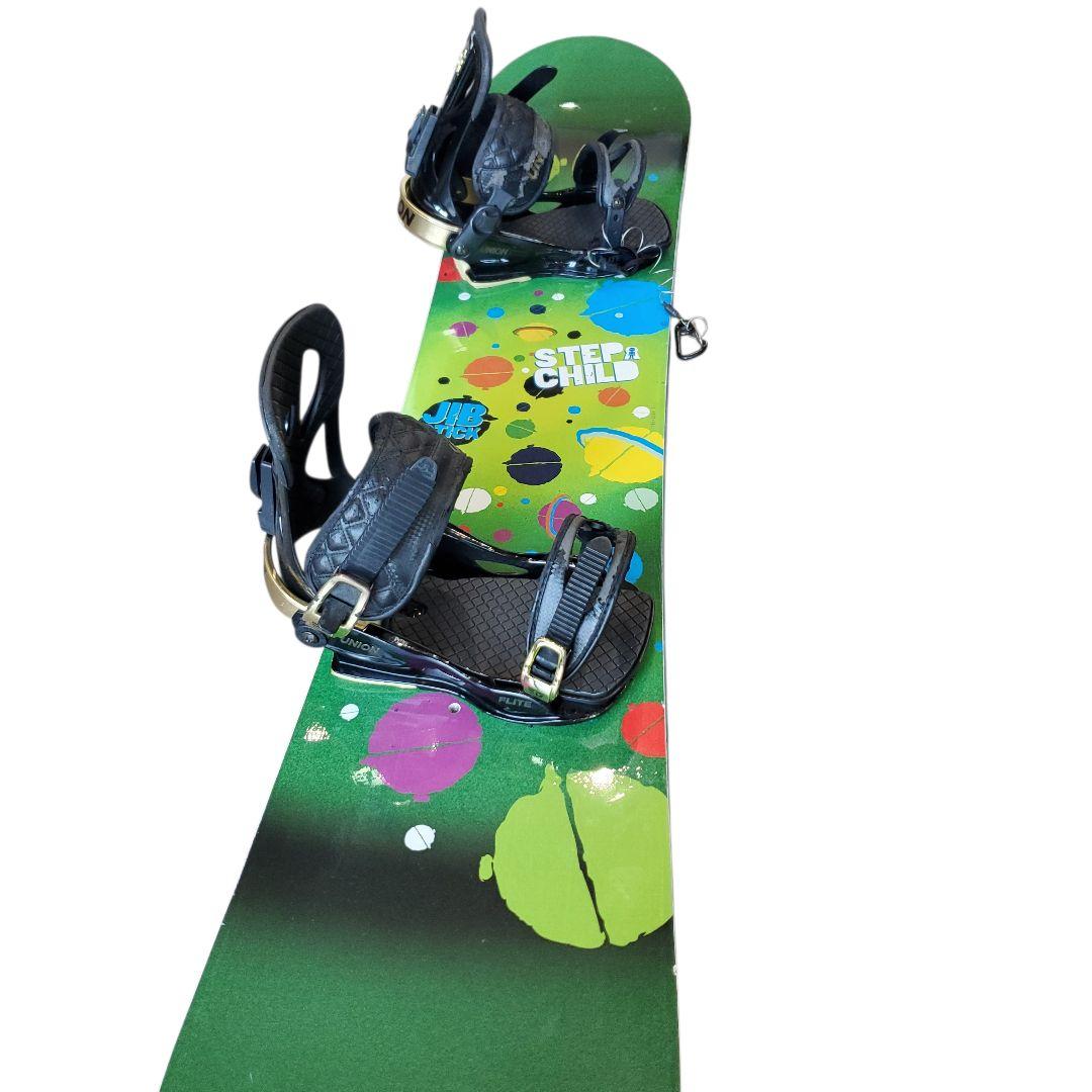 【冬物セール】スノーボードセット ステップチァイルド ビンディングユニオン
