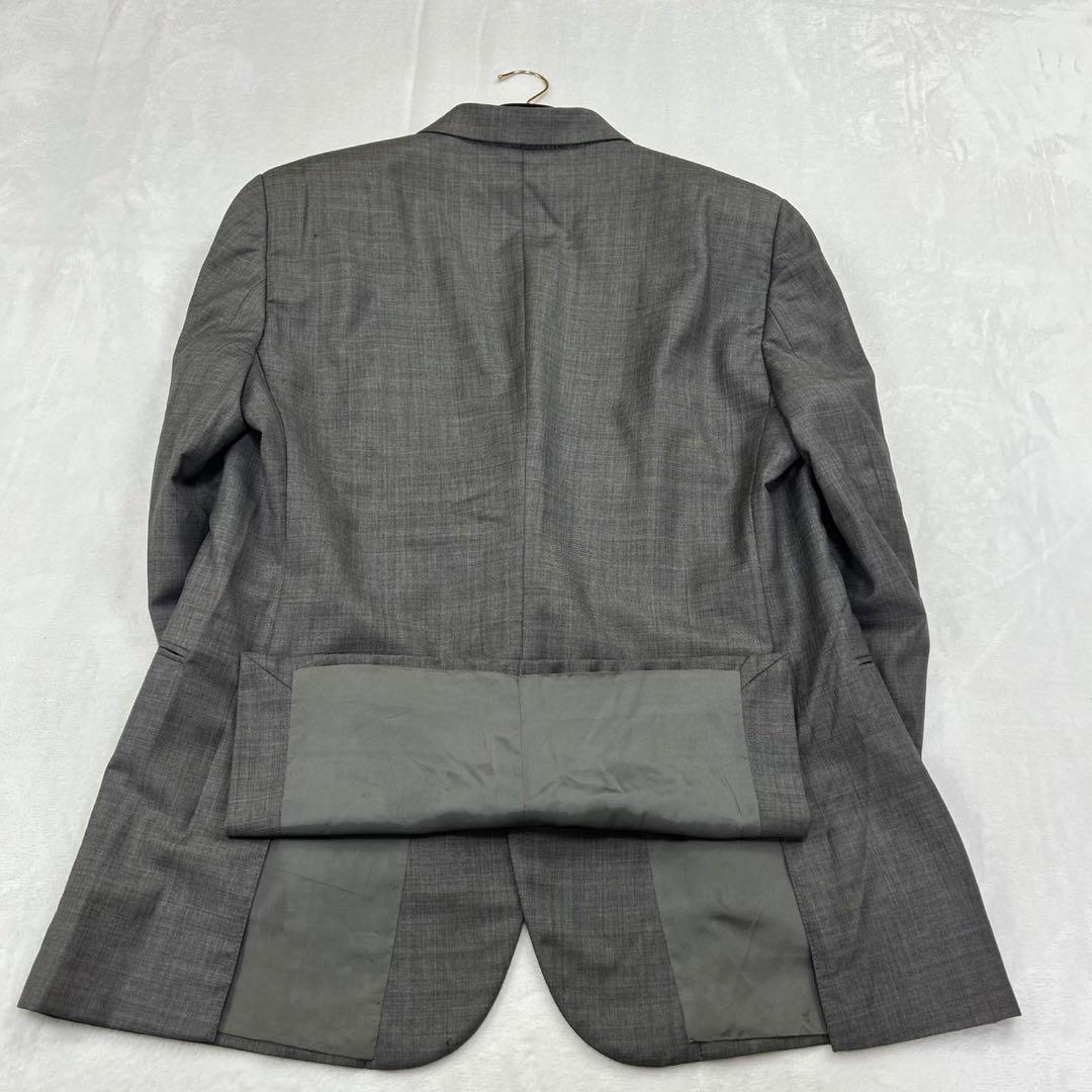 H70 3XL ジョルジオアルマーニ イタリア製 スーツ上下 グレー メンズ