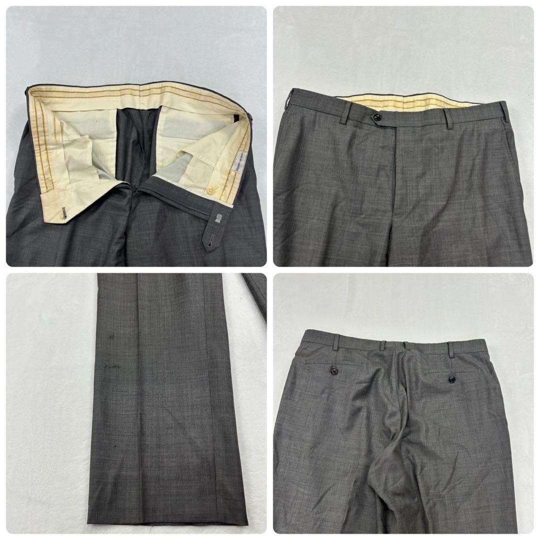 H70 3XL ジョルジオアルマーニ イタリア製 スーツ上下 グレー メンズ