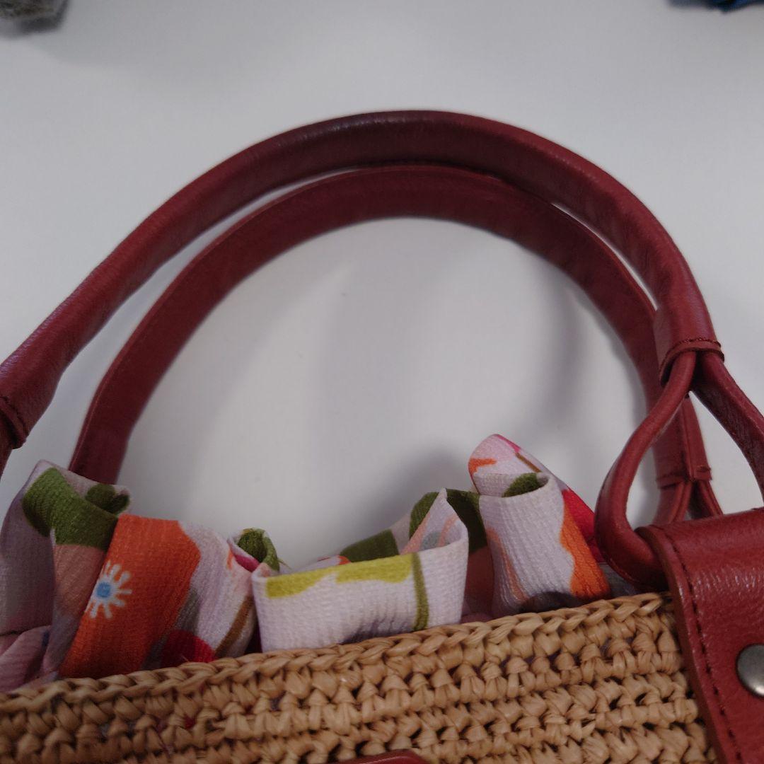 IBIZA ラフィア　ハンドバッグ　未使用品！