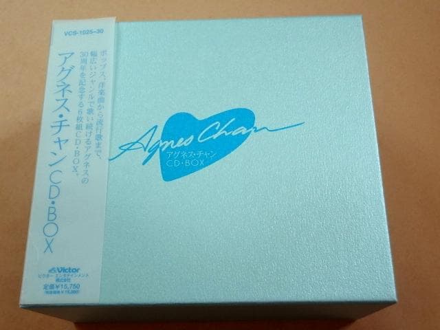 ★ アグネス・チャン 6枚組 CD-BOX 香港からきた妖精 30年の軌跡 ★