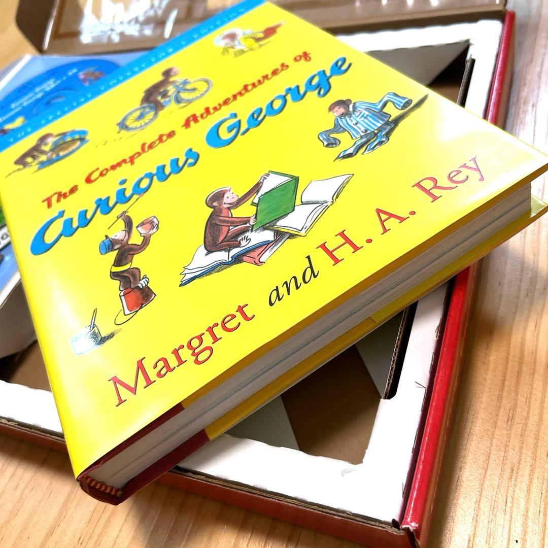 おさるのジョージ　洋書　CD付き