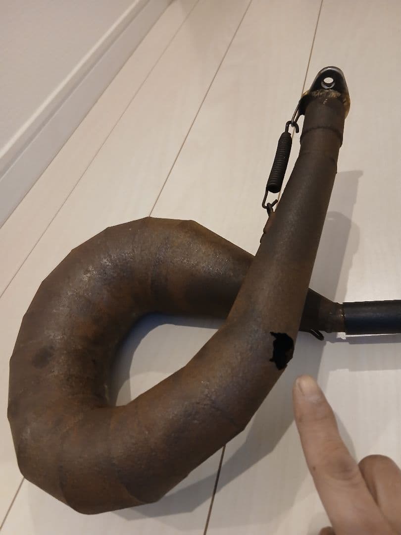 は*や様 当時物希少　ジョグ2JA水冷エンジン　マフラー