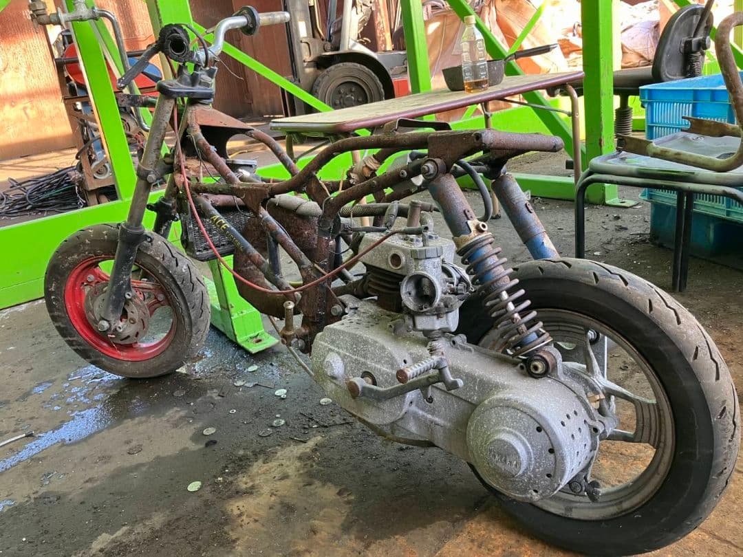 は*や様 当時物希少　ジョグ2JA水冷エンジン　マフラー