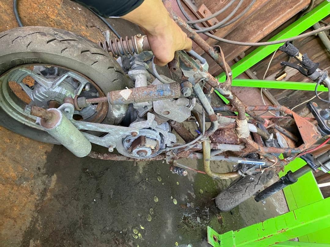 は*や様 当時物希少　ジョグ2JA水冷エンジン　マフラー