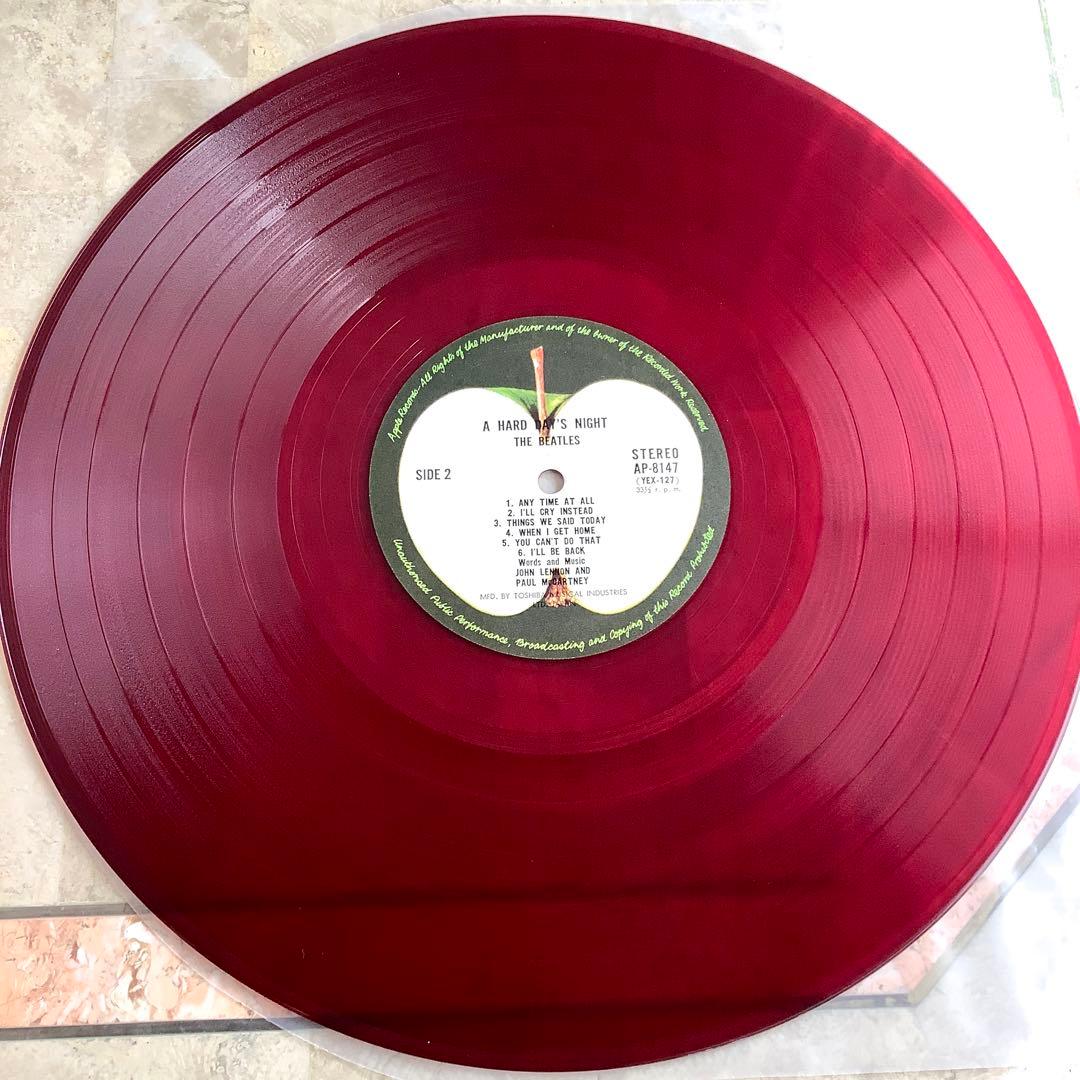 激レア! 赤盤 ビートルズ 1969年発売 補充注文票 ペラジャケ ハードデイズ