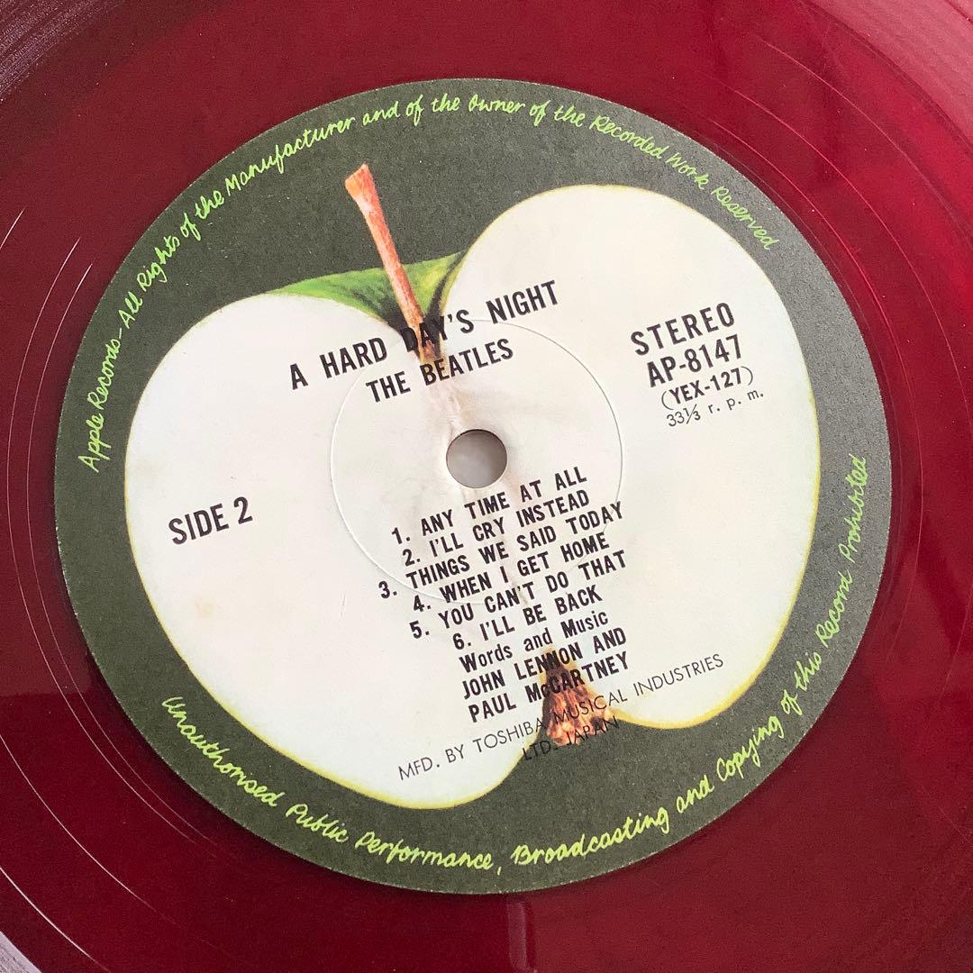 激レア! 赤盤 ビートルズ 1969年発売 補充注文票 ペラジャケ ハードデイズ