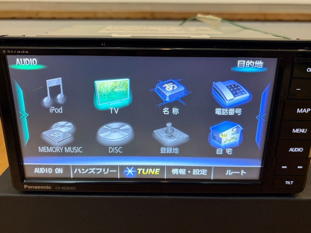 パナソニック カーナビ CN-RE06WD 2019年地図 トヨタ配線