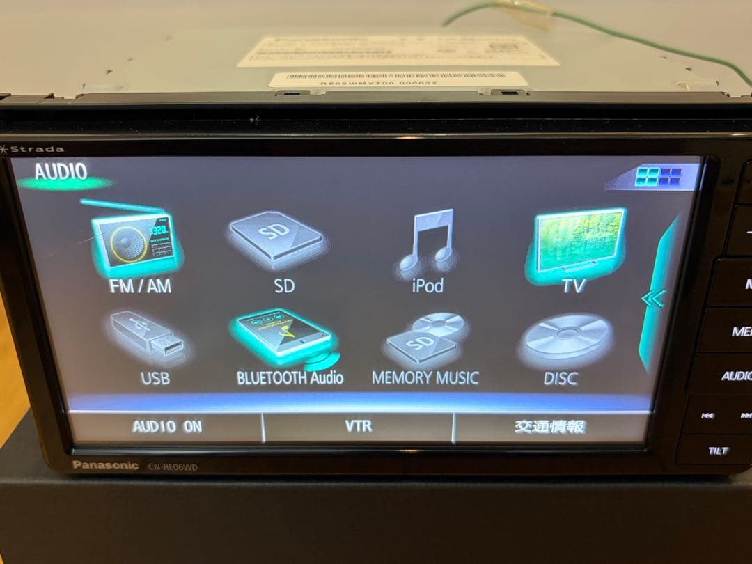 パナソニック カーナビ CN-RE06WD 2019年地図 トヨタ配線