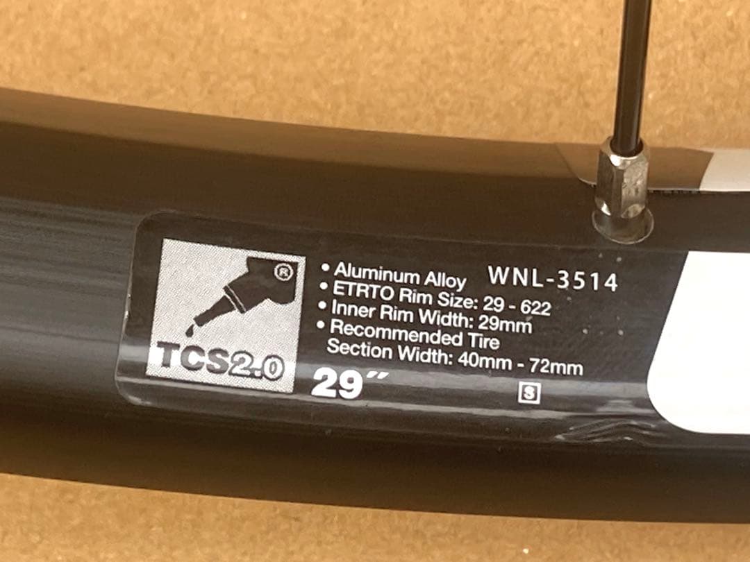 29インチ WTB×NOVATEC / 110-148 ブースト BOOST