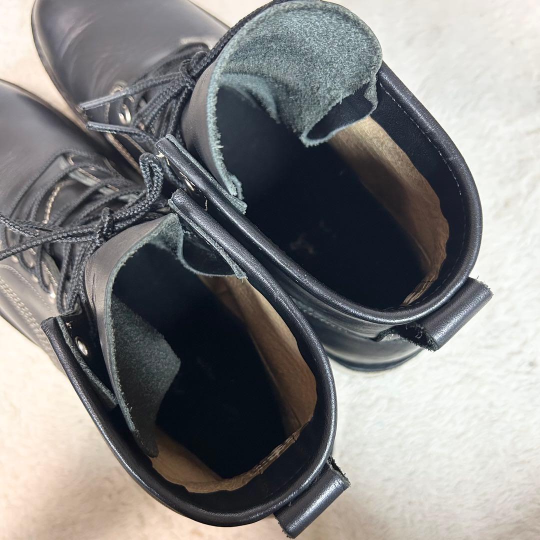 美品❗️Danner レースアップ ワークブーツ ブラック 日本製　27.5cm