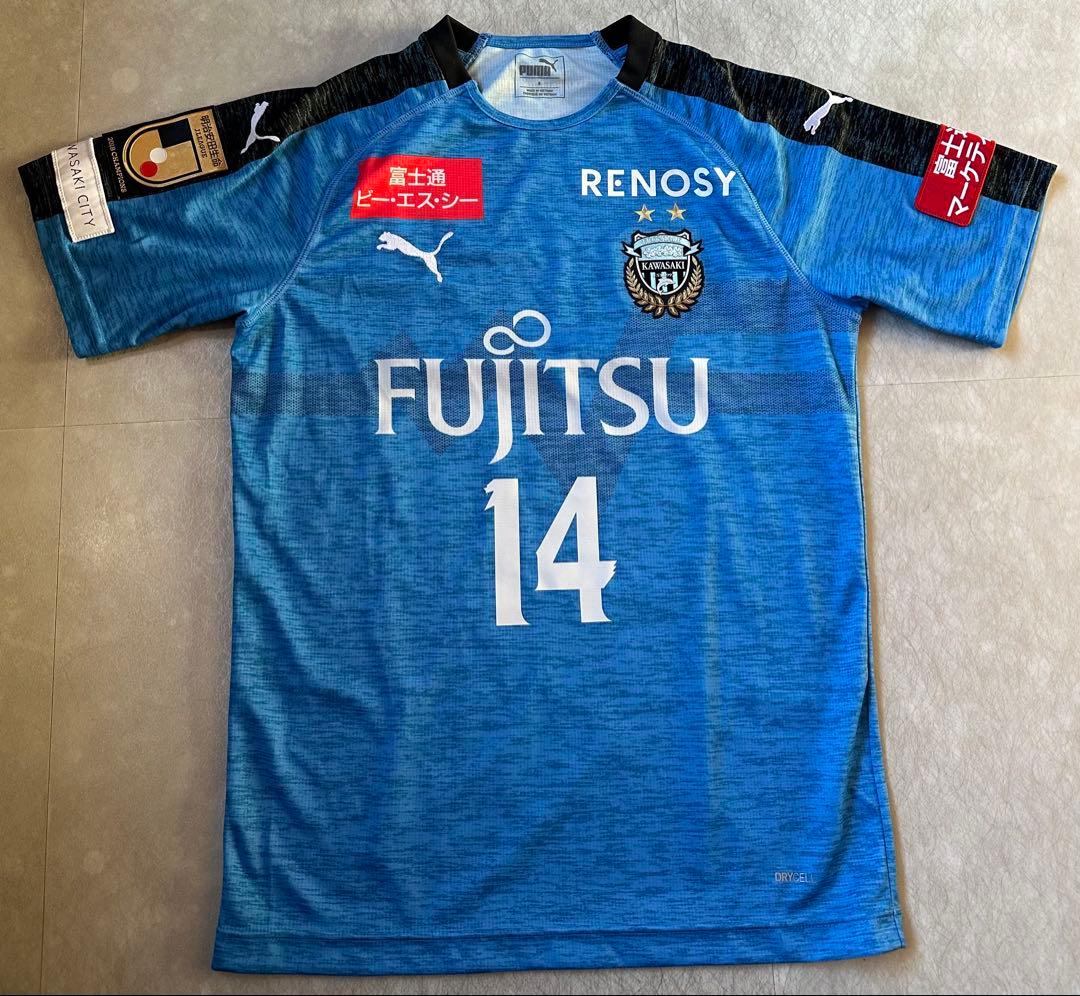 【チャンピオンパッチ付き】中村憲剛 ＃14川崎フロンターレ2019 （H）
