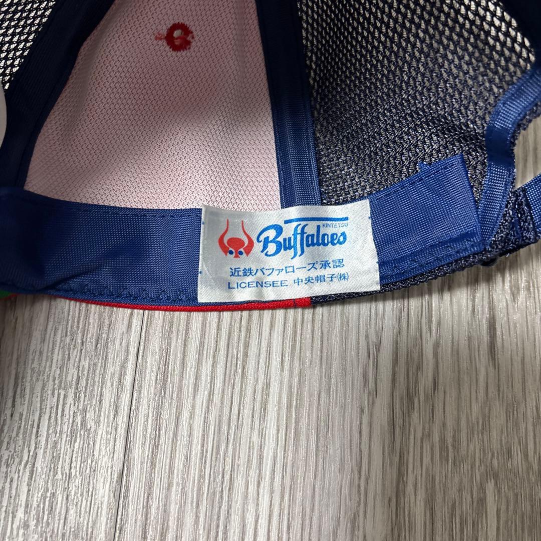 近鉄バファローズ　キャップ　中央帽子　当時モノ