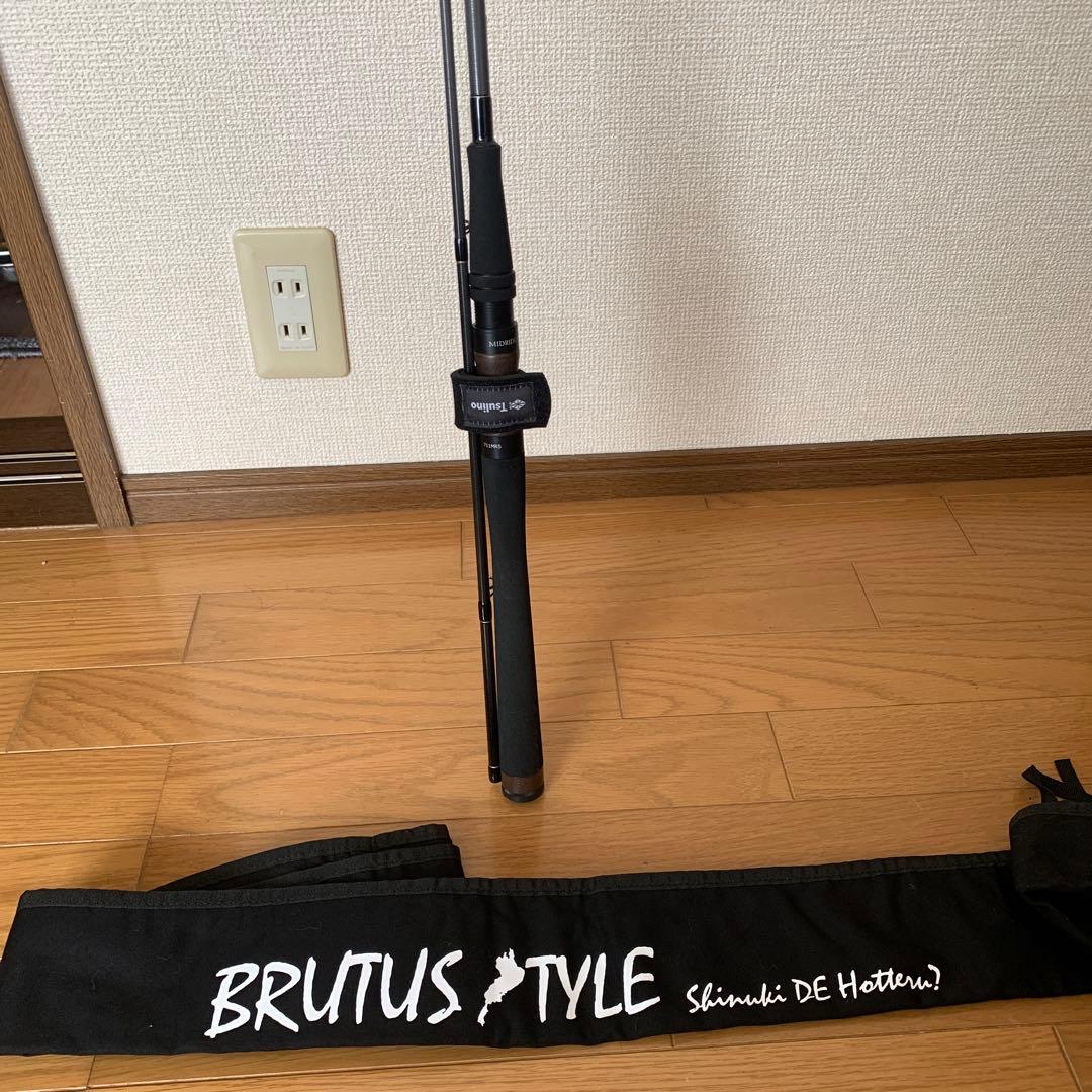 ブルーラビ❗️ BRUTUS バスロッド ミッドライダー　ブルータス