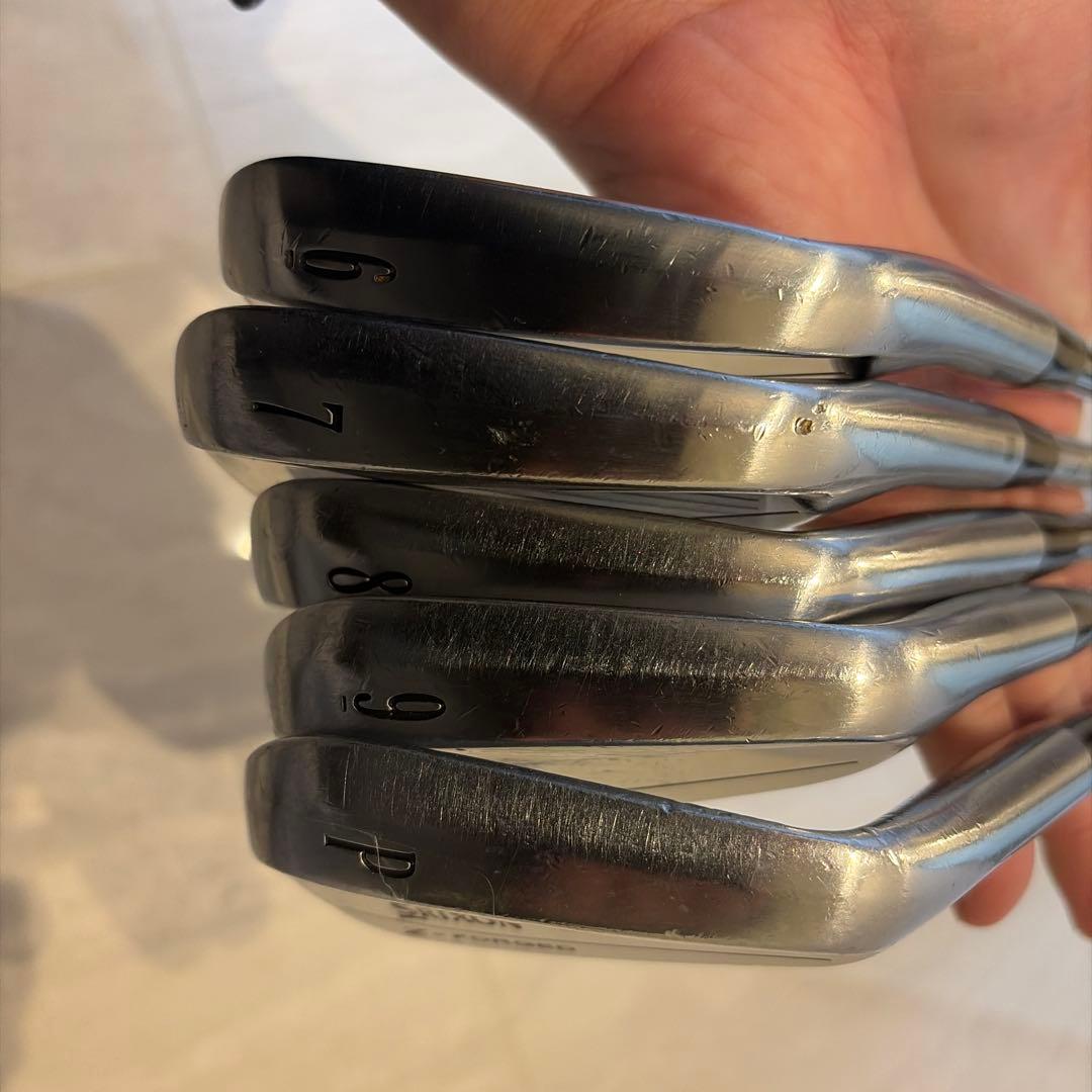 Srixon Z-Forged アイアンセット マッスルバック　P〜６番